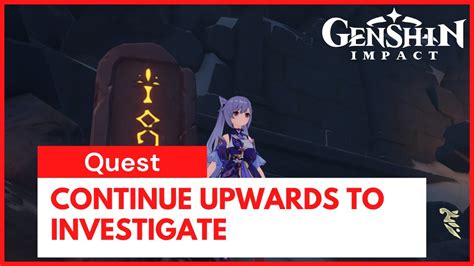 continue upwards to investigate genshin.